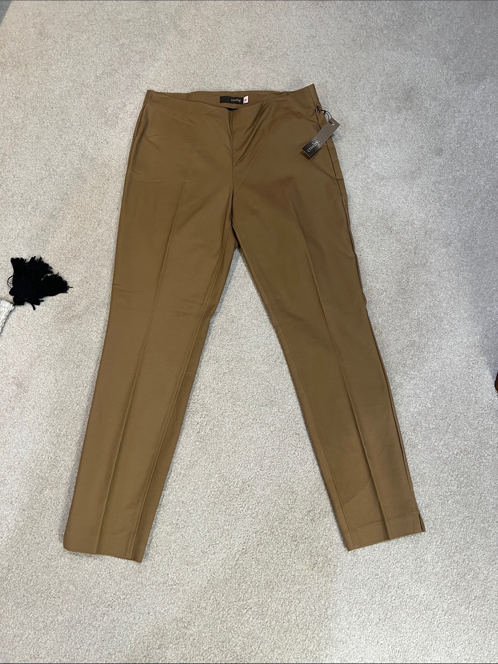 Women’s Dress Pants - Caramel Brown